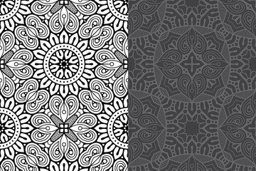 Mandala Ornament Pattern. Vintage decorative elements