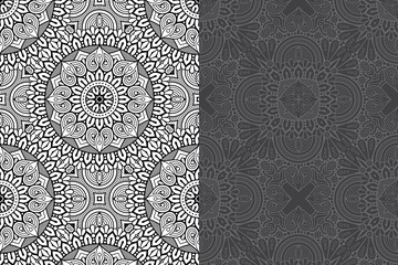 Mandala Ornament Pattern. Vintage decorative elements