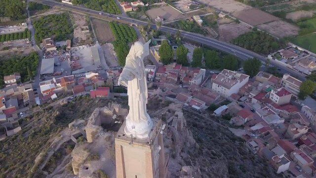 Cristo de monteagudo is a highly valued statue in Murcia a