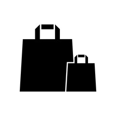 Shopping bag icon symbol illustration