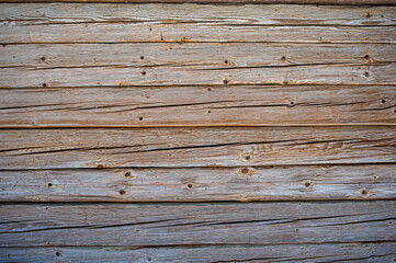 Fototapeta premium old wooden texture background, close-up.