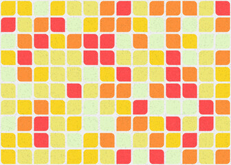 Abstract Geometric Pattern generative computational art illustration