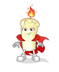 Obraz premium candle Dracula illustration. character vector