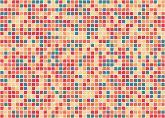 Abstract Geometric Pattern generative computational art illustration