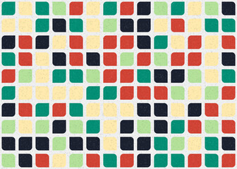 Abstract Geometric Pattern generative computational art illustration