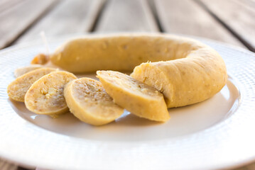 Butifarra Blanca, Dijous Gras, Catalunya
