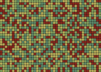 Abstract Geometric Pattern generative computational art illustration