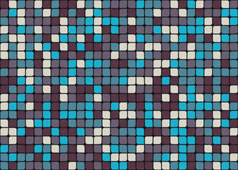 Abstract Geometric Pattern generative computational art illustration