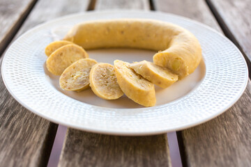 Butifarra Blanca, Dijous Gras, Catalunya