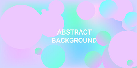 Background picture with balls for banner design.