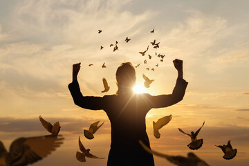 Adopting a belief in success in business endeavors.