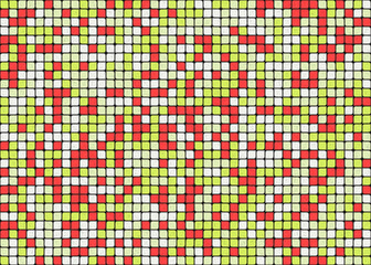 Abstract Geometric Pattern generative computational art illustration