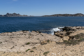 Beautiful bay "Calanque Sormiou". Calanques National Park (Parc National des Calanques), Cassis, Provence, near Marseille in South France.