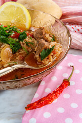 Georgian Kharcho Beef Soup