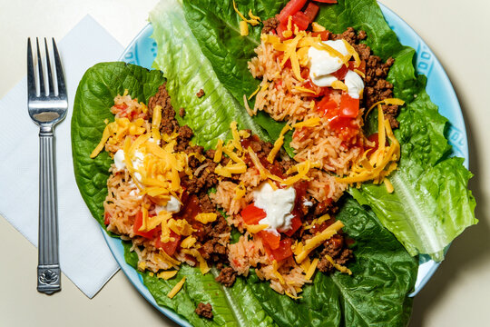 Gluten Free Lettuce Wrap Tacos