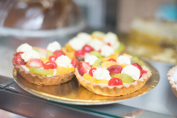 pastel de frutas