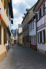 Fototapeta premium Street in the old summer city.