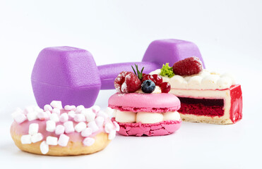 Constant struggle with sweets. Athletic and healthy lifestyle