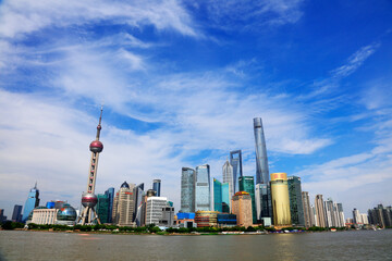 Architectural scenery of Shanghai Bund, Shanghai, China