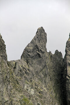 Zabi Kon - one of the most spectacular peak in Tatra Mountains, Poland 