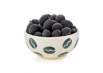  Dialium cochinchinensis   on a   white background