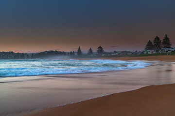 Early Morning Seascape at the Beach