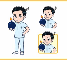 看護師の男性スタッフ