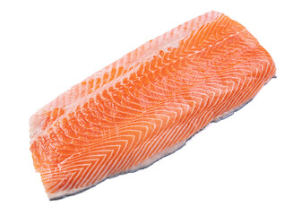 fresh salmon fillet