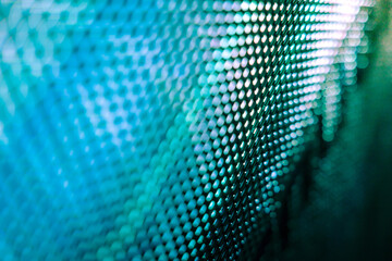 CloseUp LED blurred screen. LED soft focus background. abstract background ideal for design.