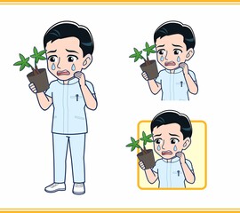 看護師の男性スタッフ