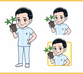 看護師の男性スタッフ