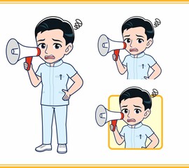 看護師の男性スタッフ