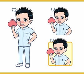 看護師の男性スタッフ