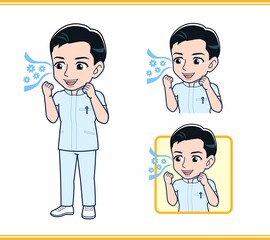 看護師の男性スタッフ