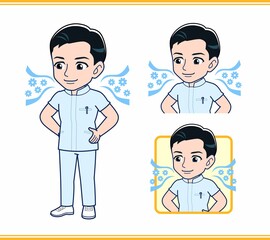 看護師の男性スタッフ