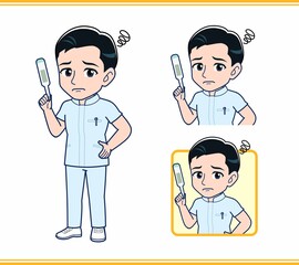 看護師の男性スタッフ