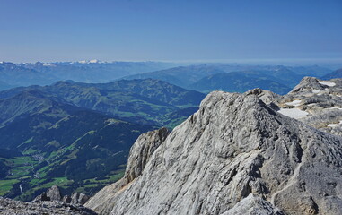 Berchtesgaden Alps in Austria - summer mountains