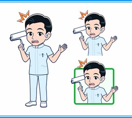 看護師の男性スタッフ