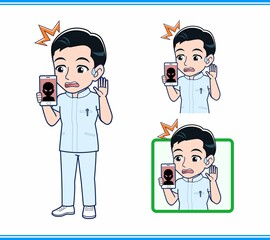 看護師の男性スタッフ