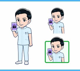 看護師の男性スタッフ