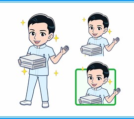 看護師の男性スタッフ