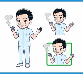 看護師の男性スタッフ