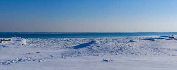 Obraz premium landscape with snow