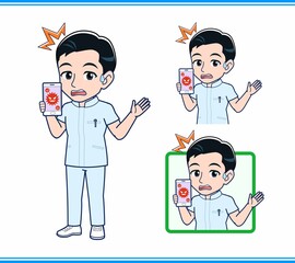 看護師の男性スタッフ