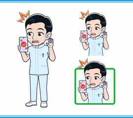 看護師の男性スタッフ