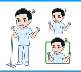 看護師の男性スタッフ