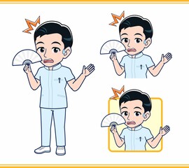 看護師の男性スタッフ