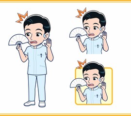 看護師の男性スタッフ