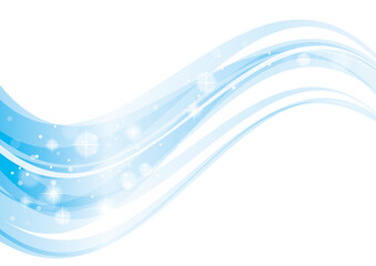 Fototapeta premium ウェーブ 抽象的な背景