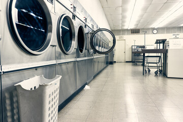 Late Night Empty Laundromat 01